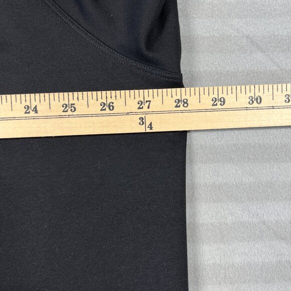 Eileen Fisher Sweater Womens 2X Lyocell Soft Black Round Neck Oversized Made USA - Picture 8 of 11